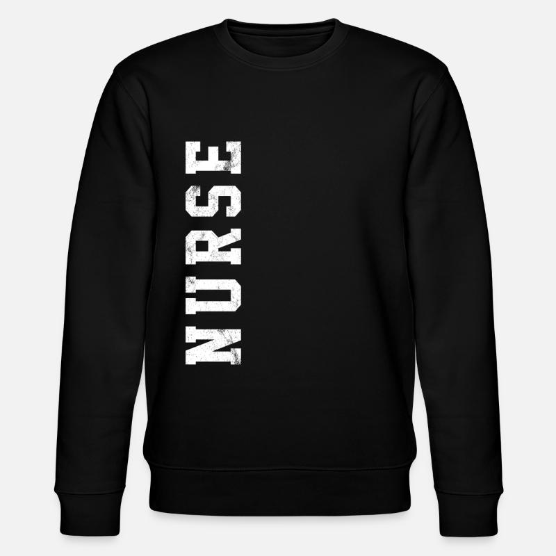 Krankenschwester - Stanley/Stella Unisex Bio-Sweatshirt CHANGER  - Schwarz