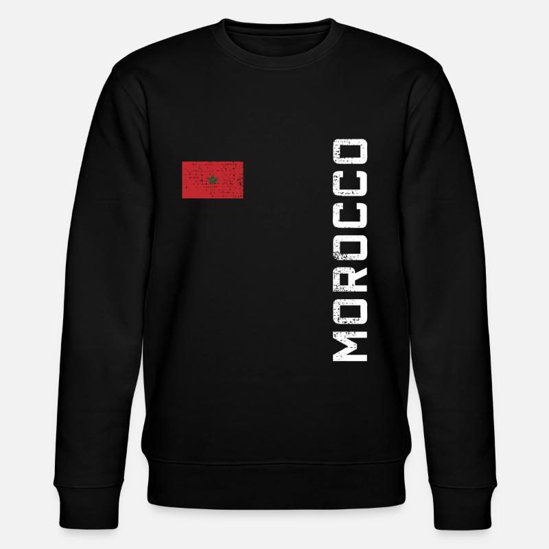 Maroc maroc - Sweat bio CHANGER Stanley/Stella Unisexe - noir