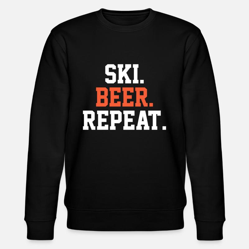 SKI - Stanley/Stella Unisex Bio-Sweatshirt CHANGER  - Schwarz