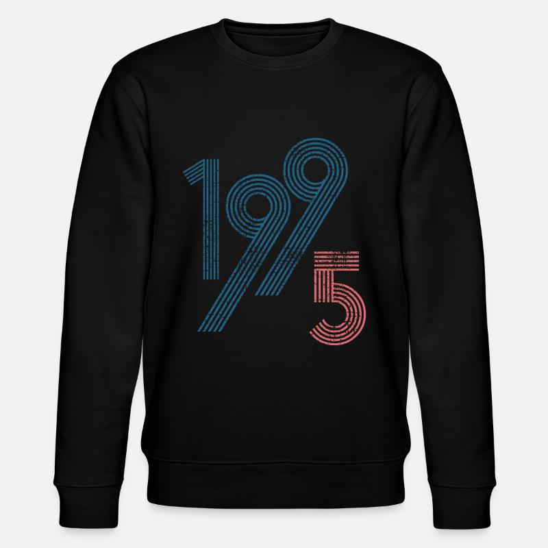 1995 - Stanley/Stella Unisex Bio-Sweatshirt CHANGER  - Schwarz