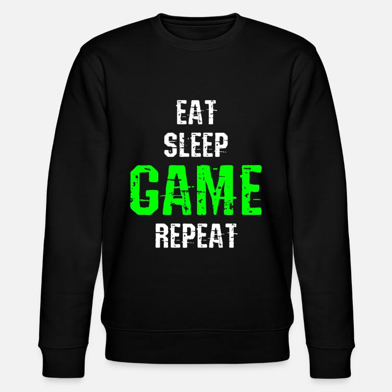 Gamer Gaming PC console - Stanley/Stella CHANGER Unisex Organic Sweatshirt - black