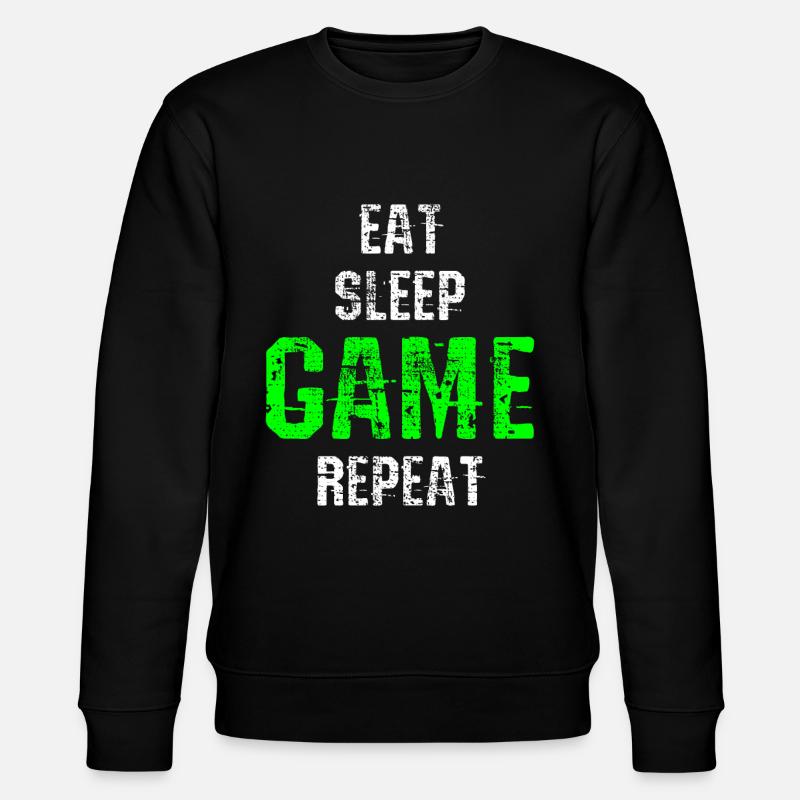 Gamer - Stanley/Stella Unisex Bio-Sweatshirt CHANGER  - Schwarz