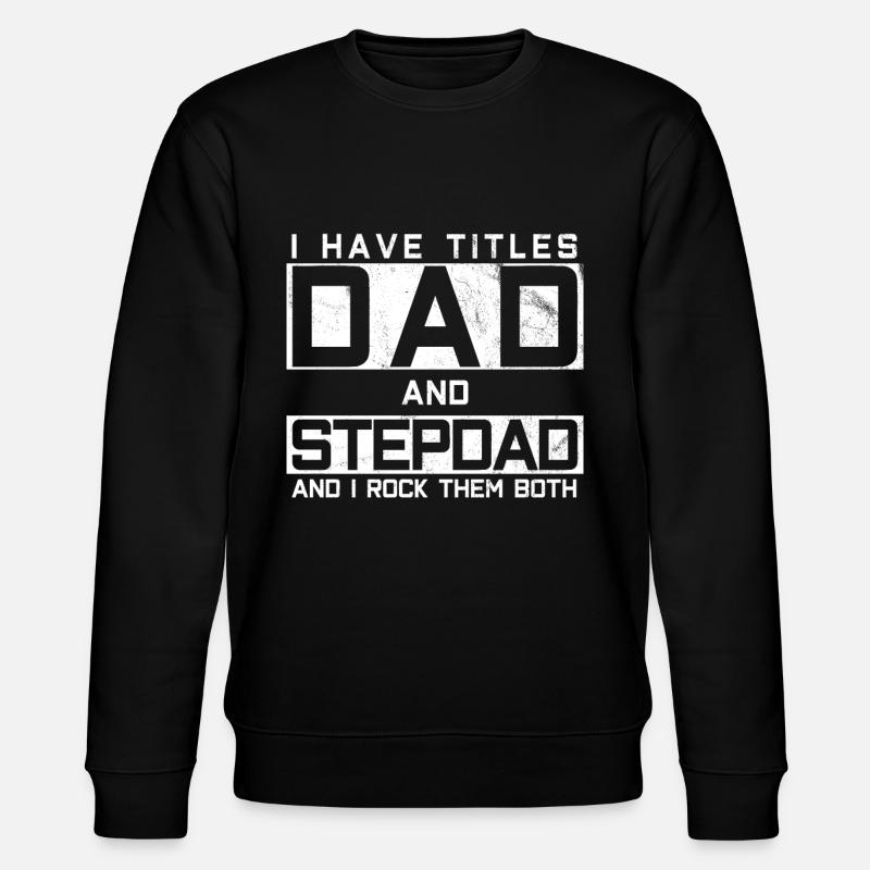 stepfather - Stanley/Stella CHANGER Unisex Organic Sweatshirt - black