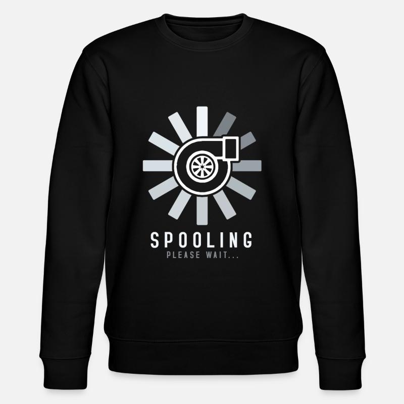 Turbo Boost Spooling - Stanley/Stella CHANGER Unisex Organic Sweatshirt - black