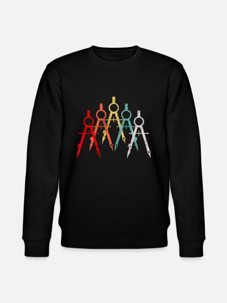 Architekt Geschenkidee - Stanley/Stella Unisex Bio-Sweatshirt CHANGER  - Schwarz