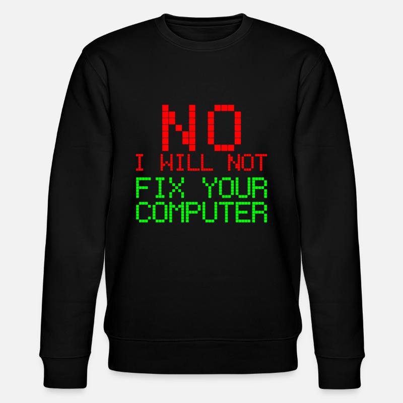Informatique Software Engineer Programmer Code - Sweat bio CHANGER Stanley/Stella Unisexe - noir