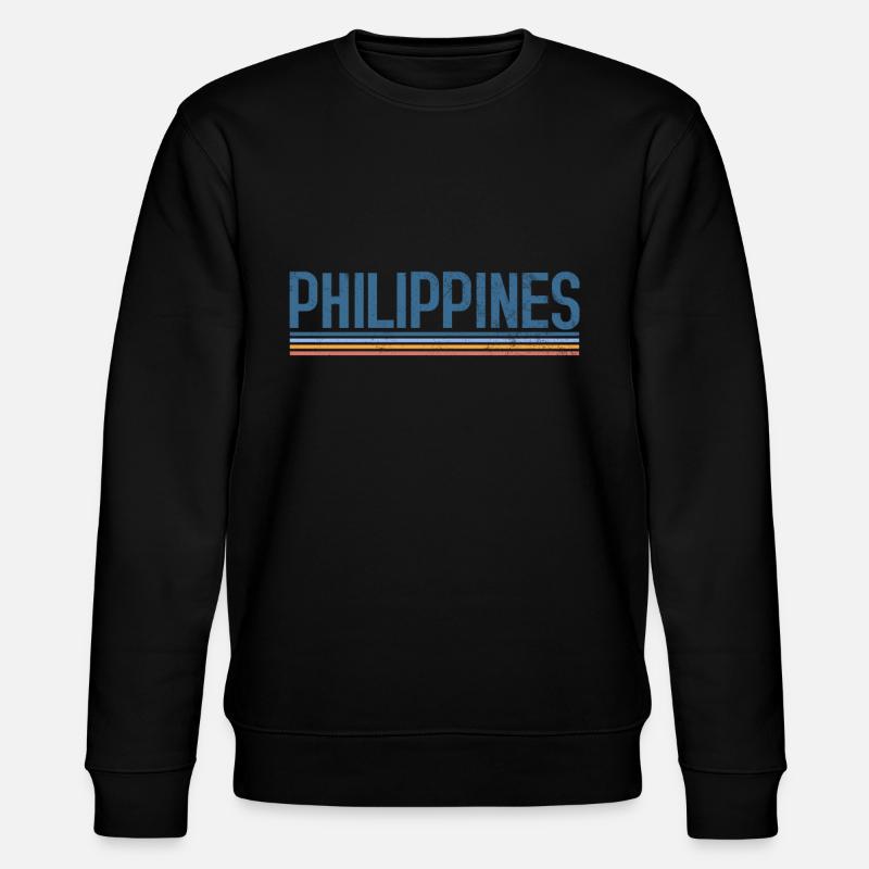 Philippinen Design - Stanley/Stella Unisex Bio-Sweatshirt CHANGER - Schwarz