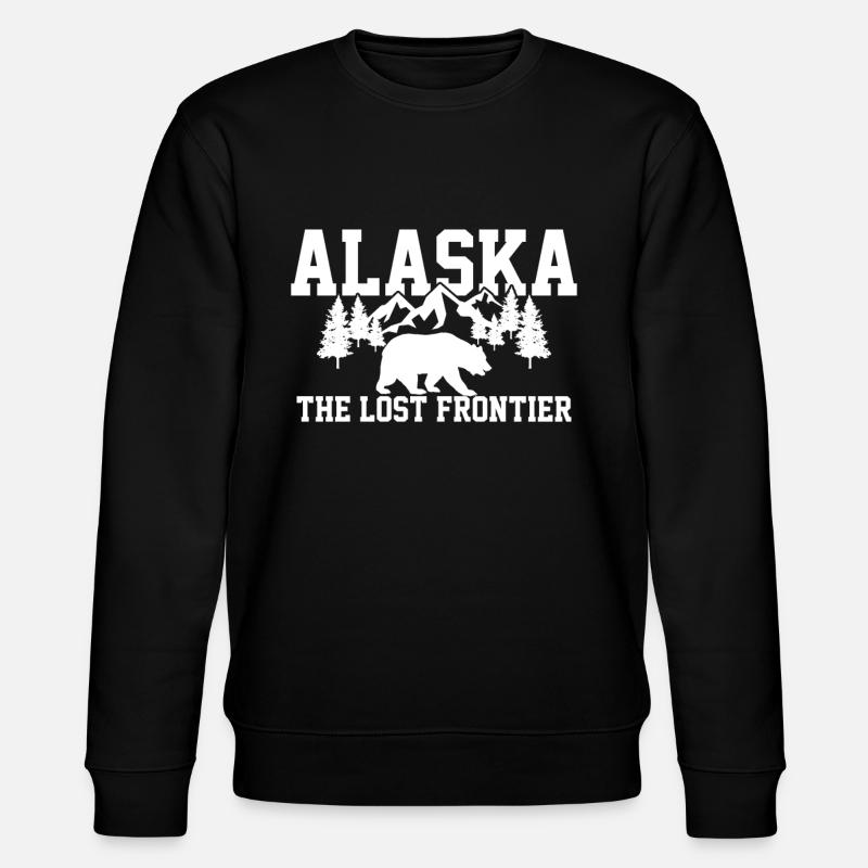 Alaska Baer - Stanley/Stella Unisex Bio-Sweatshirt CHANGER  - Schwarz