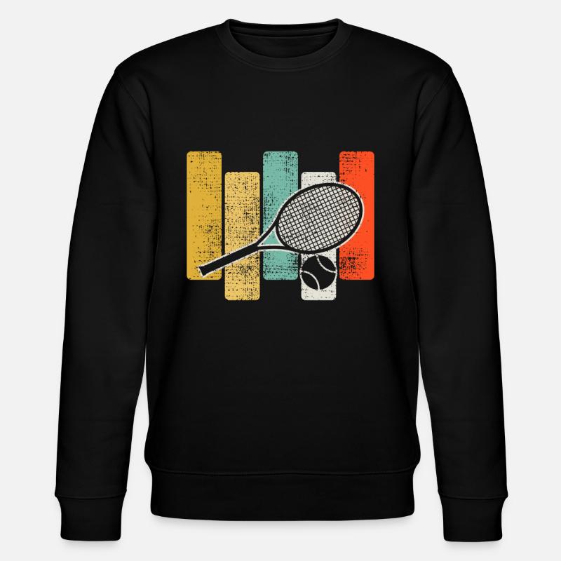 TENNIS SCHLAEGER - Stanley/Stella CHANGER Unisex Organic Sweatshirt - black