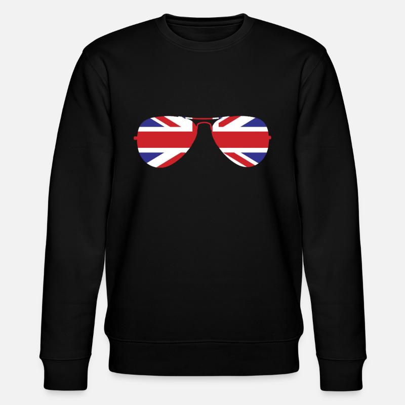 Union Jack - Sweat bio CHANGER Stanley/Stella Unisexe - noir