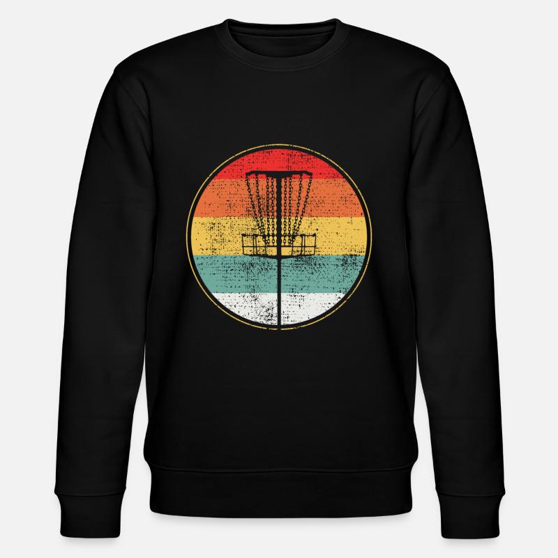 Retro Disc Golf - Sweat bio CHANGER Stanley/Stella Unisexe - noir