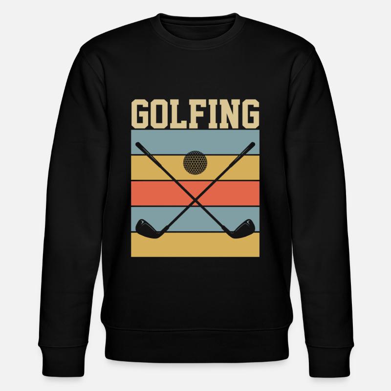 Golf Golf - Stanley/Stella CHANGER Unisex Organic Sweatshirt - black