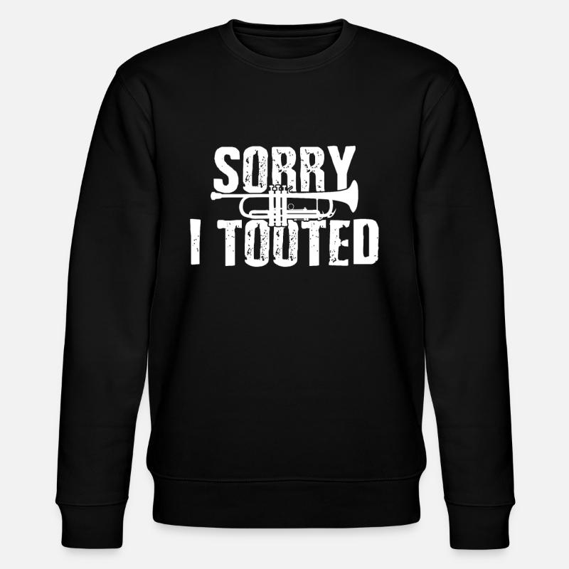 Trompete Trompeten - Stanley/Stella Unisex Bio-Sweatshirt CHANGER  - Schwarz