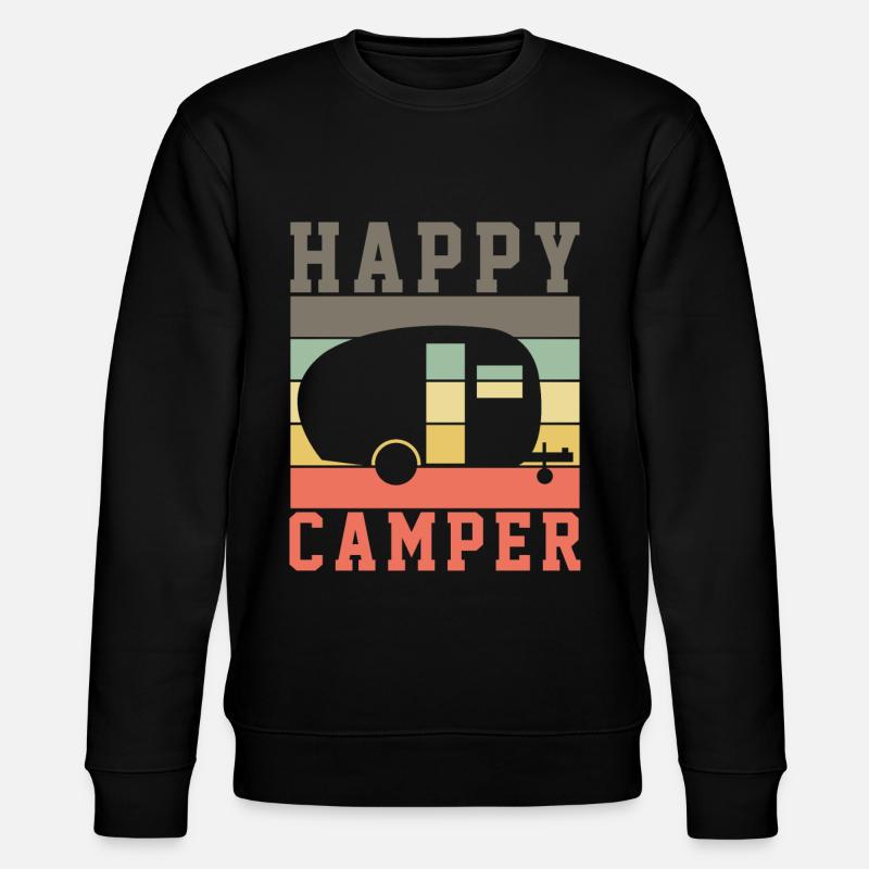 Camping Nature Caravan JAgt - Sweat bio CHANGER Stanley/Stella Unisexe - noir