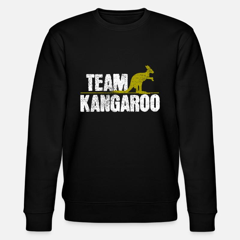 KANGAROO KANGAROO KANGAROO - Sweat bio CHANGER Stanley/Stella Unisexe - noir