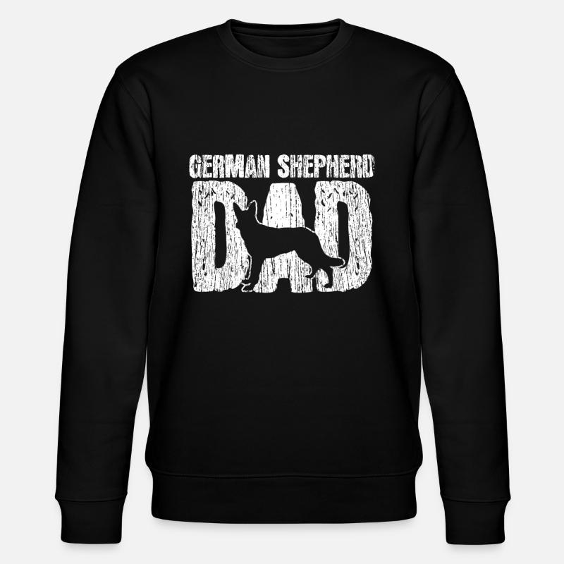 Deutscher Schäferhund - Stanley/Stella Unisex Bio-Sweatshirt CHANGER  - Schwarz
