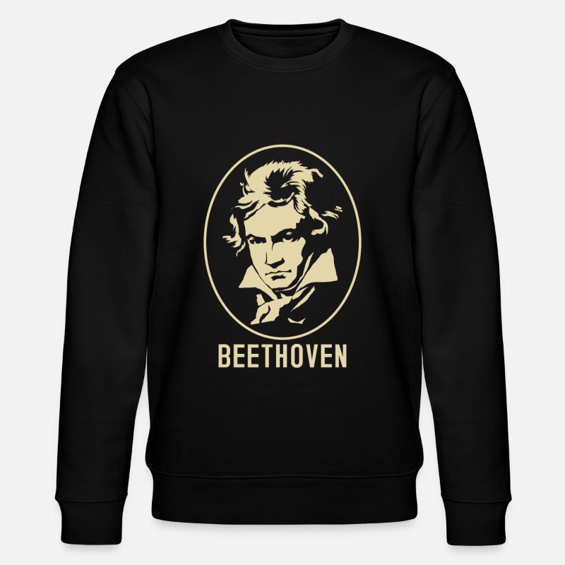 Beethoven - Stanley/Stella Unisex Bio-Sweatshirt CHANGER  - Schwarz