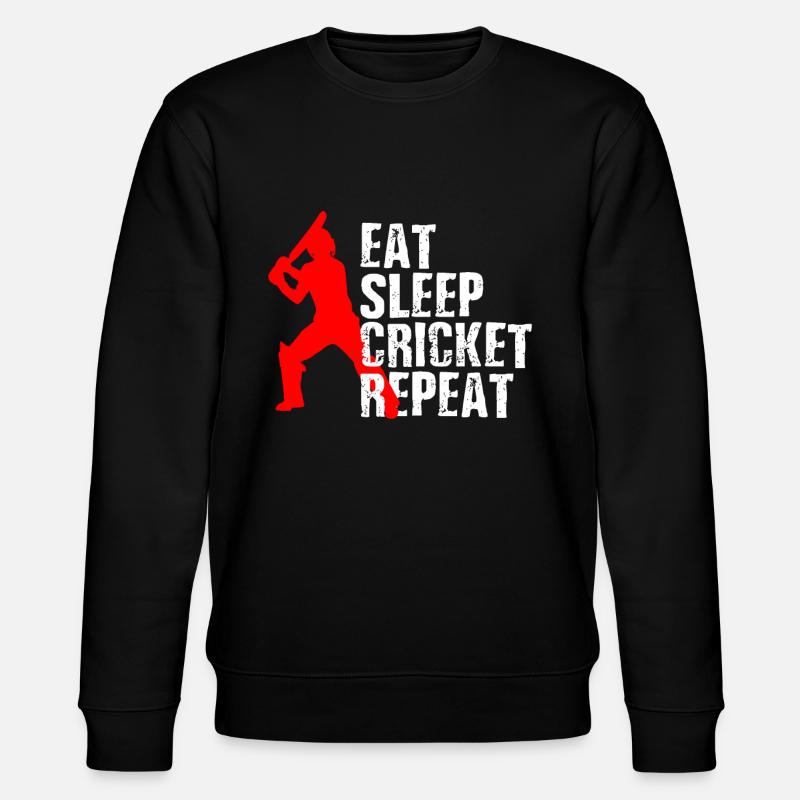 Cricket Cricket Cricket - Stanley/Stella Unisex Bio-Sweatshirt CHANGER  - Schwarz