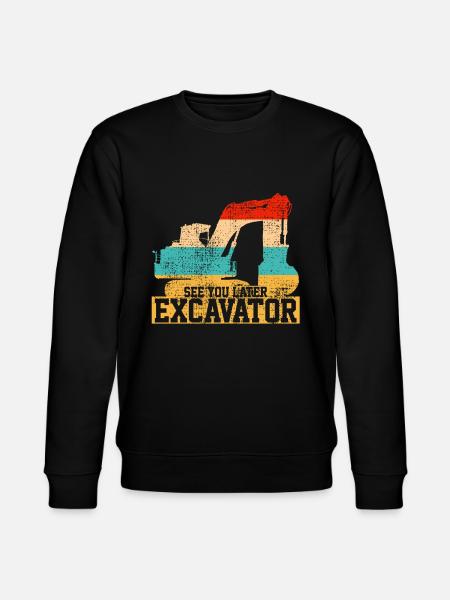 Bagger LKW Bagger - Stanley/Stella Unisex Bio-Sweatshirt CHANGER - Schwarz