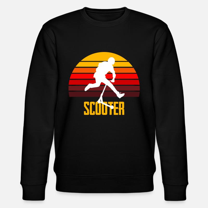 Freestyle-Roller - Stanley/Stella Unisex Bio-Sweatshirt CHANGER  - Schwarz