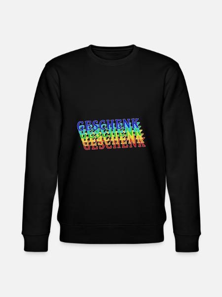 Geschenk Geschenk Geschenk Geschenk Geschenk - Stanley/Stella Unisex Bio-Sweatshirt CHANGER - Schwarz