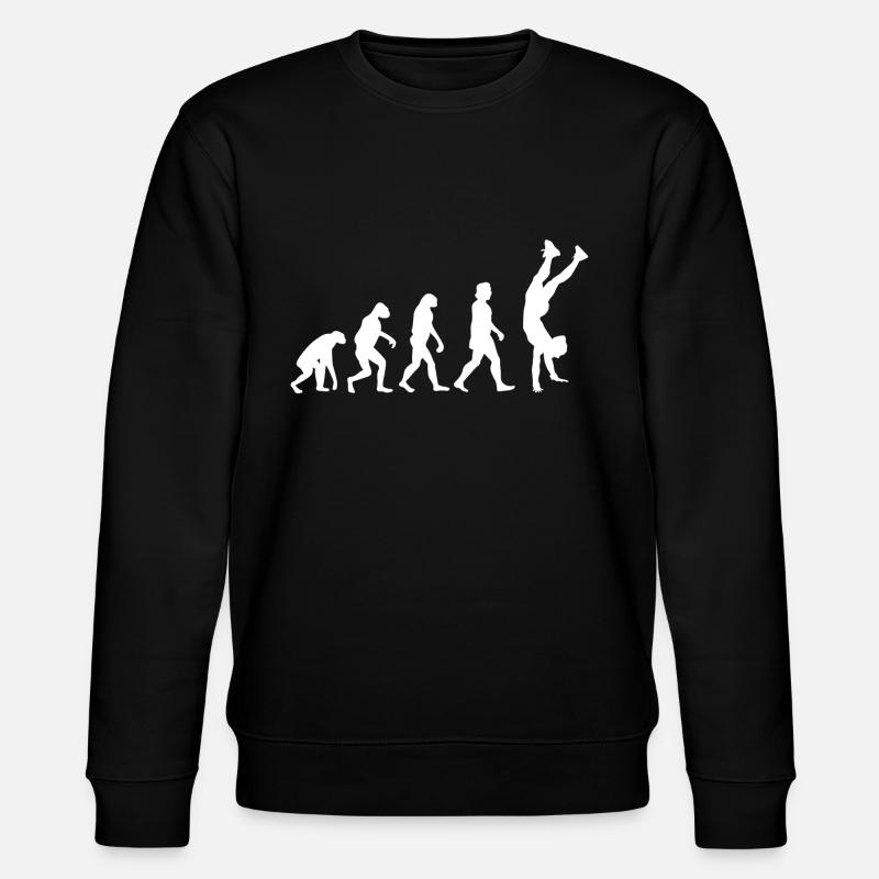 Evolution du renversé - Sweat bio CHANGER Stanley/Stella Unisexe - noir