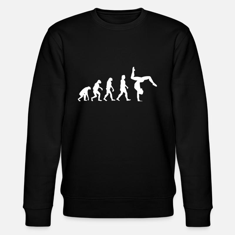 Evolution du renversé - Sweat bio CHANGER Stanley/Stella Unisexe - noir