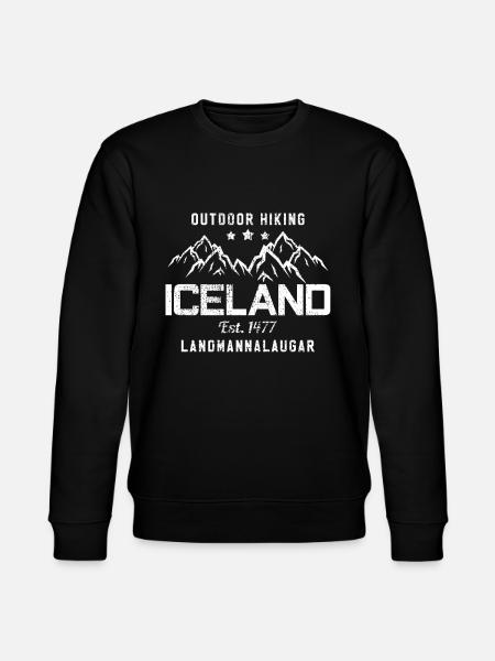 Islande - Sweat bio CHANGER Stanley/Stella Unisexe - noir