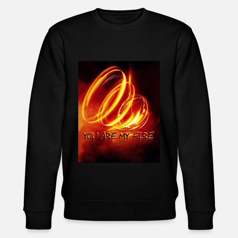 TU ES MON FEU - Sweat bio CHANGER Stanley/Stella Unisexe - noir