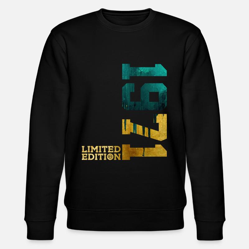 55E ANNIVERSAIRE ÉDITION LIMITÉE 1971 - Sweat bio CHANGER Stanley/Stella Unisexe - noir