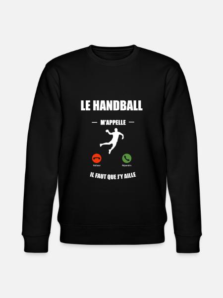 le handball m appelle - Sweat bio CHANGER Stanley/Stella Unisexe - noir