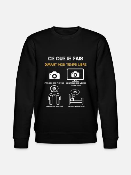 photo temps libre humour - Sweat bio CHANGER Stanley/Stella Unisexe - noir