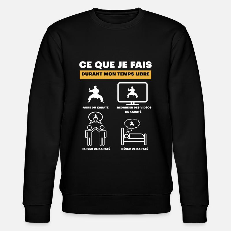 durant temps libre karaté - Sweat bio CHANGER Stanley/Stella Unisexe - noir