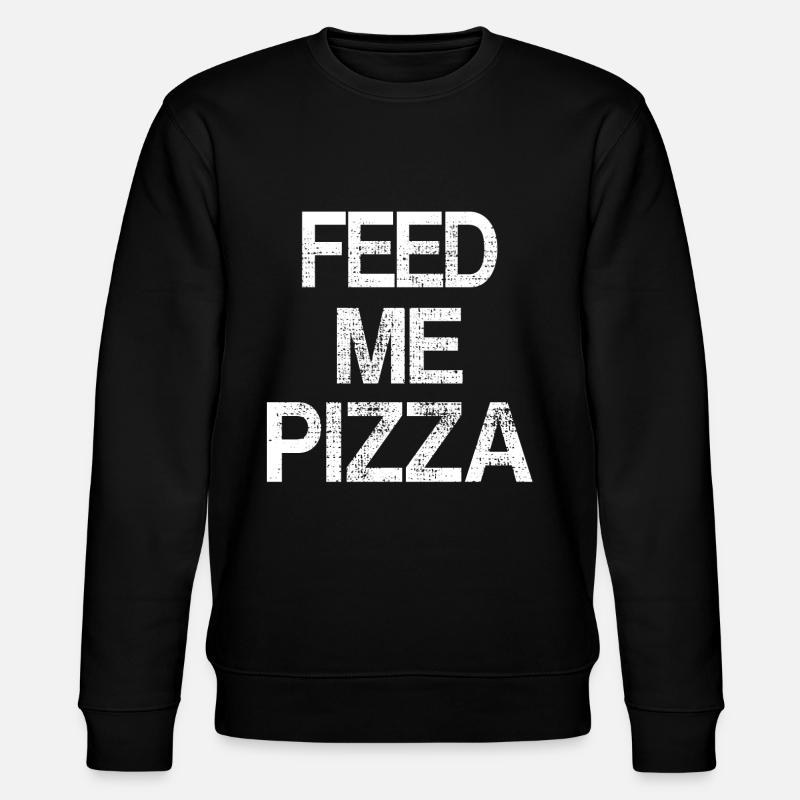 pizza - Sweat bio CHANGER Stanley/Stella Unisexe - noir