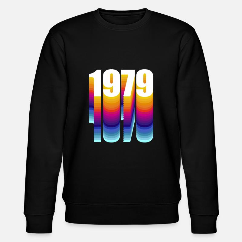 1979 - Stanley/Stella Unisex Bio-Sweatshirt CHANGER  - Schwarz