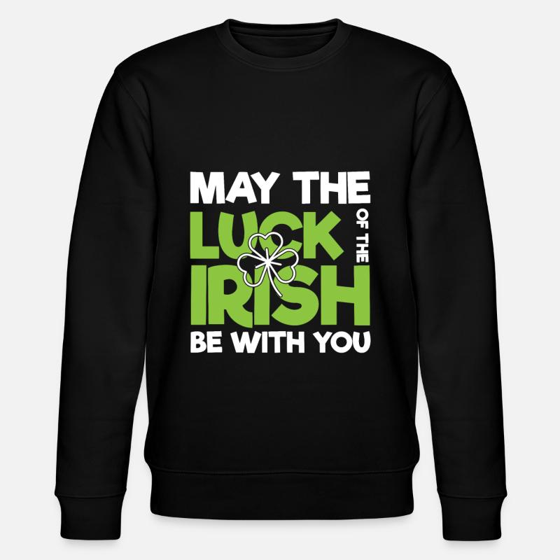 Irland - Stanley/Stella Unisex Bio-Sweatshirt CHANGER - Schwarz