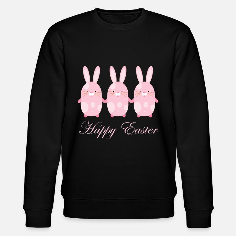 Pâques - Sweat bio CHANGER Stanley/Stella Unisexe - noir