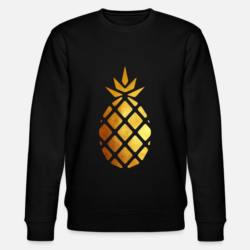 Ananas - Sweat bio CHANGER Stanley/Stella Unisexe - noir