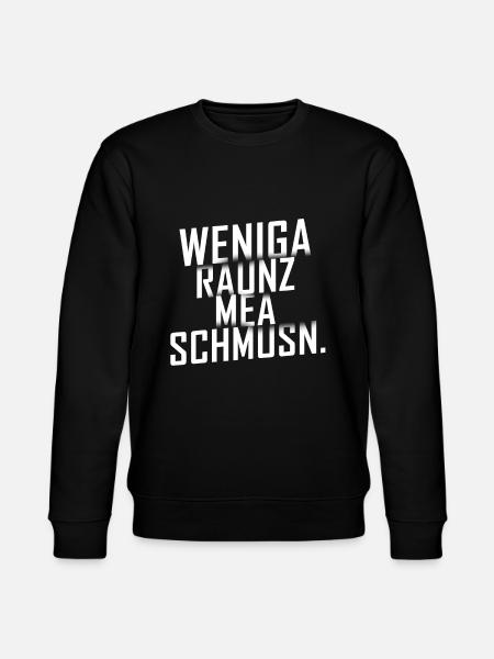 Mehr Schmusen - Stanley/Stella Unisex Bio-Sweatshirt CHANGER - Schwarz