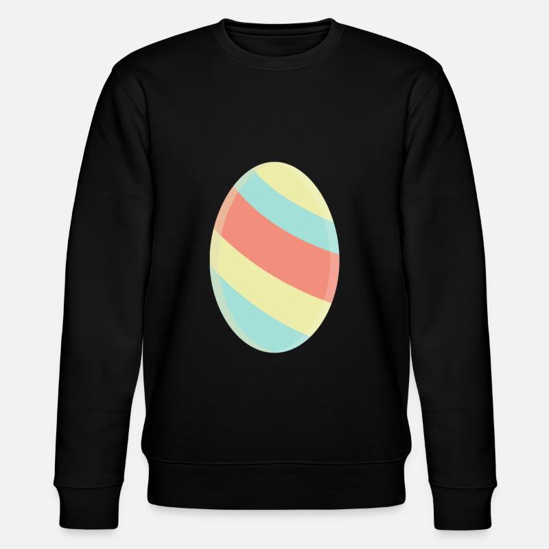 oeuf de Pâques - Sweat bio CHANGER Stanley/Stella Unisexe - noir
