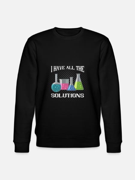 Nerd Science Geek - Stanley/Stella Unisex Bio-Sweatshirt CHANGER  - Schwarz