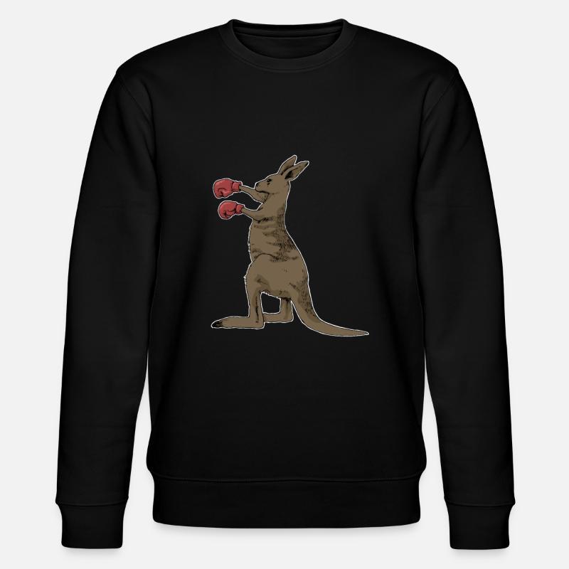 Kangourou boxe - Sweat bio CHANGER Stanley/Stella Unisexe - noir