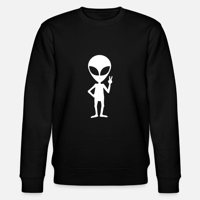 Alien - Stanley/Stella CHANGER Unisex Organic Sweatshirt - black