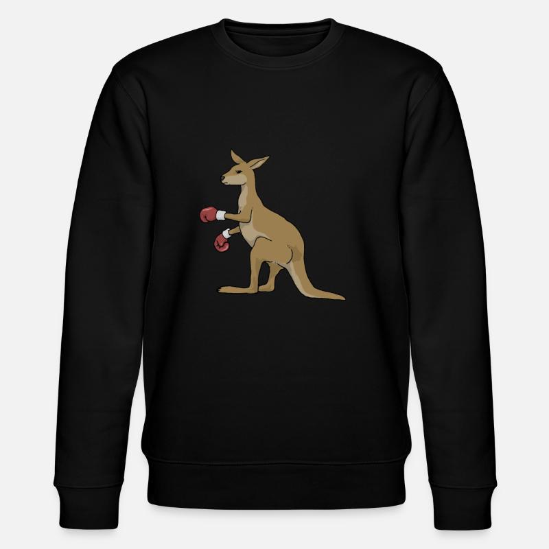 Kangourou boxe - Sweat bio CHANGER Stanley/Stella Unisexe - noir