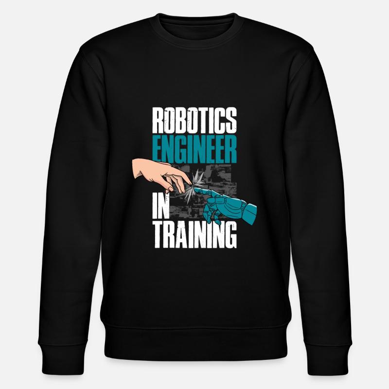 Robot Robot Robotics Robotics Gift - Stanley/Stella CHANGER Unisex Organic Sweatshirt - black