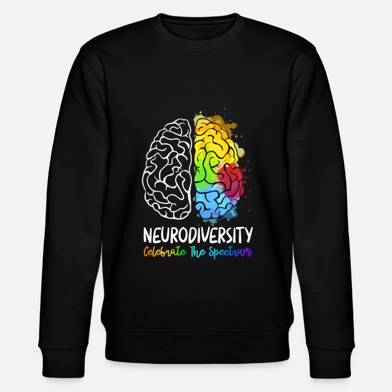 Neurodiversity Celebrate The Spectrum - Sweat bio CHANGER Stanley/Stella Unisexe - noir