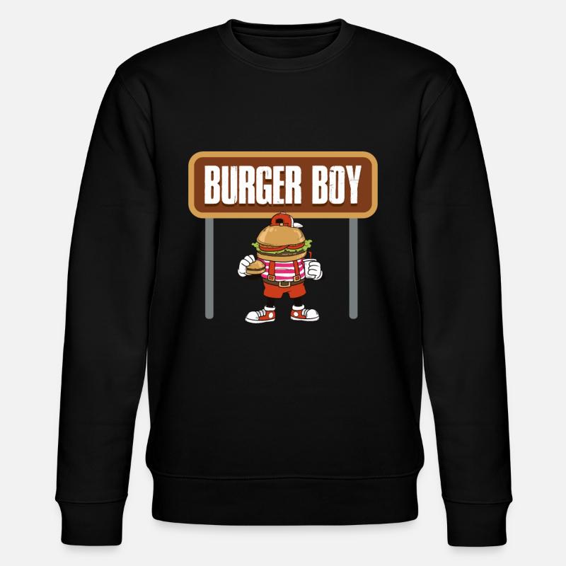 Burger Boy Burger cadeau - Sweat bio CHANGER Stanley/Stella Unisexe - noir