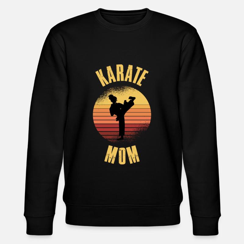 Karaté Maman Karaté Cadeau - Sweat bio CHANGER Stanley/Stella Unisexe - noir