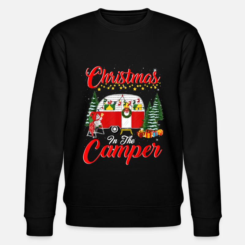 Christmas In The Camper - Stanley/Stella CHANGER Unisex Organic Sweatshirt - black