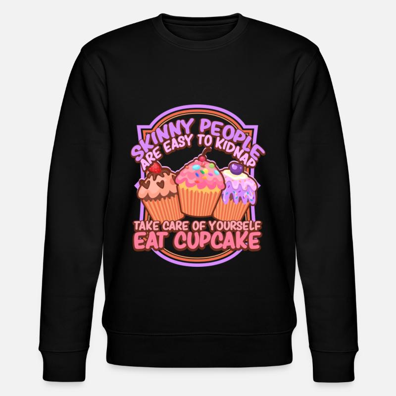 Cupcakes Baking Cupcake Bakery Owner - Stanley/Stella Unisex Bio-Sweatshirt CHANGER  - Schwarz